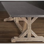 Railroad Tie dining table